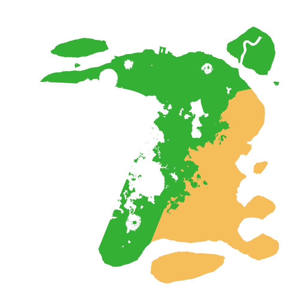 Biome Rust Map: Procedural Map, Size: 3000, Seed: 129034741