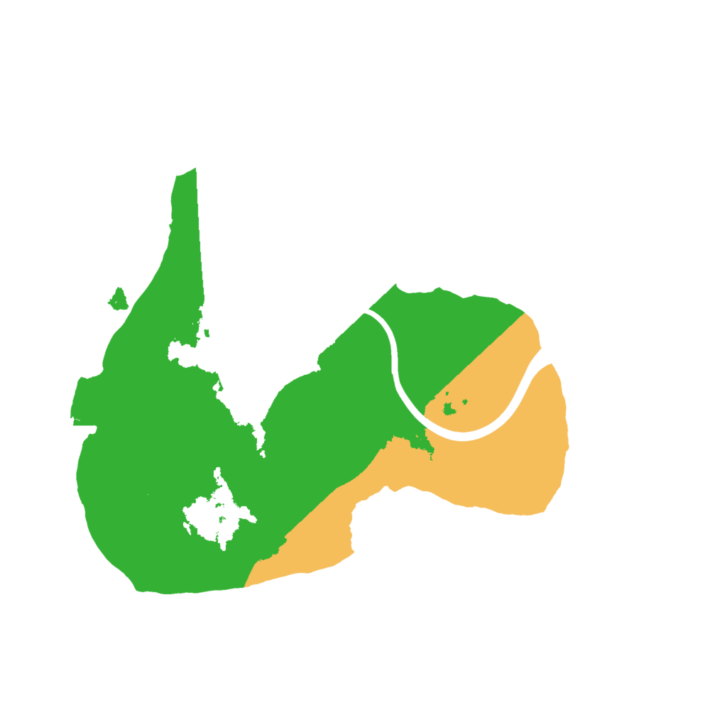 Biome Rust Map: Procedural Map, Size: 1750, Seed: 1417137009