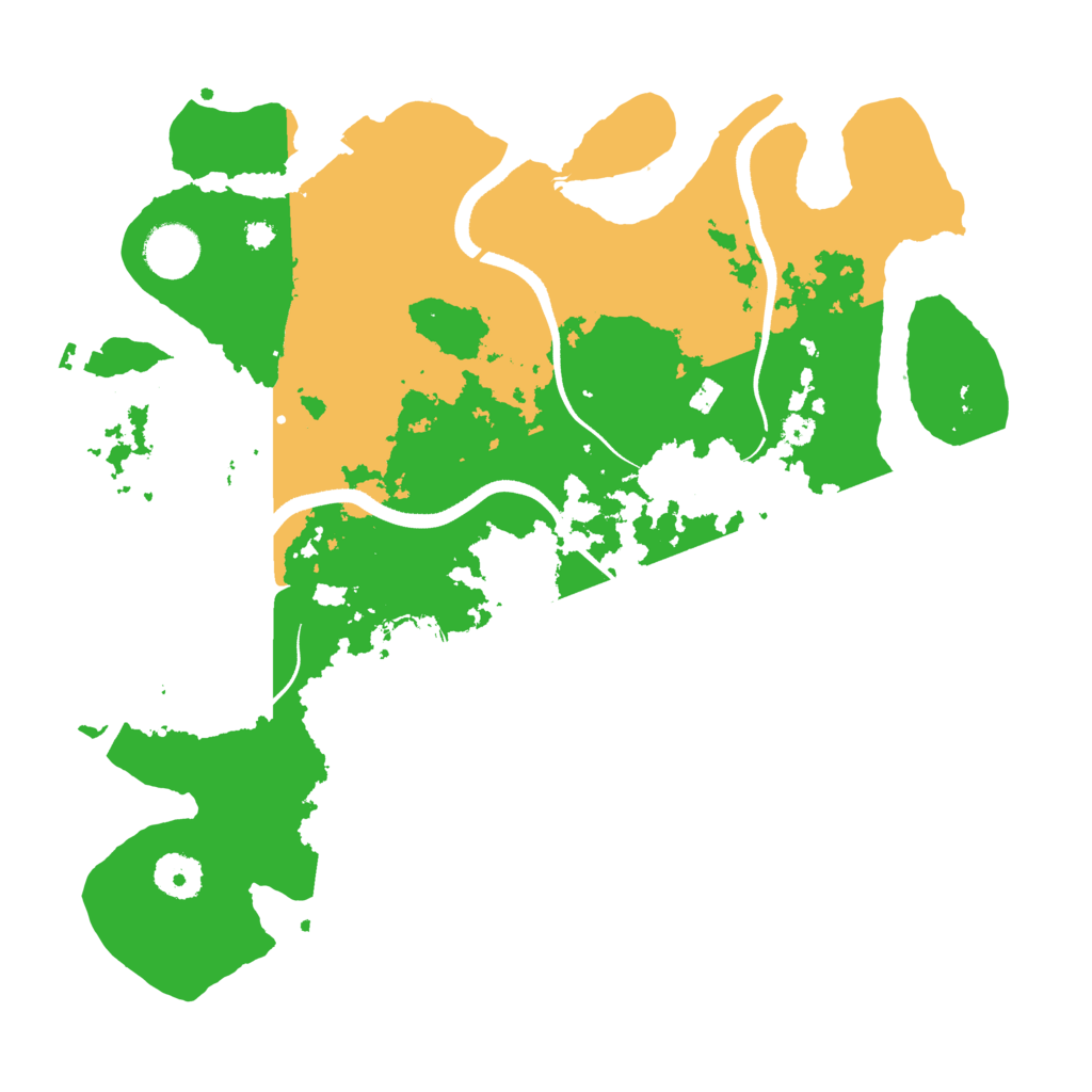 Biome Rust Map: Procedural Map, Size: 3500, Seed: 325062168