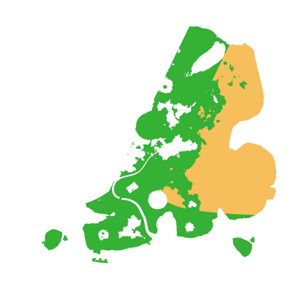 Biome Rust Map: Procedural Map, Size: 2850, Seed: 1313131313