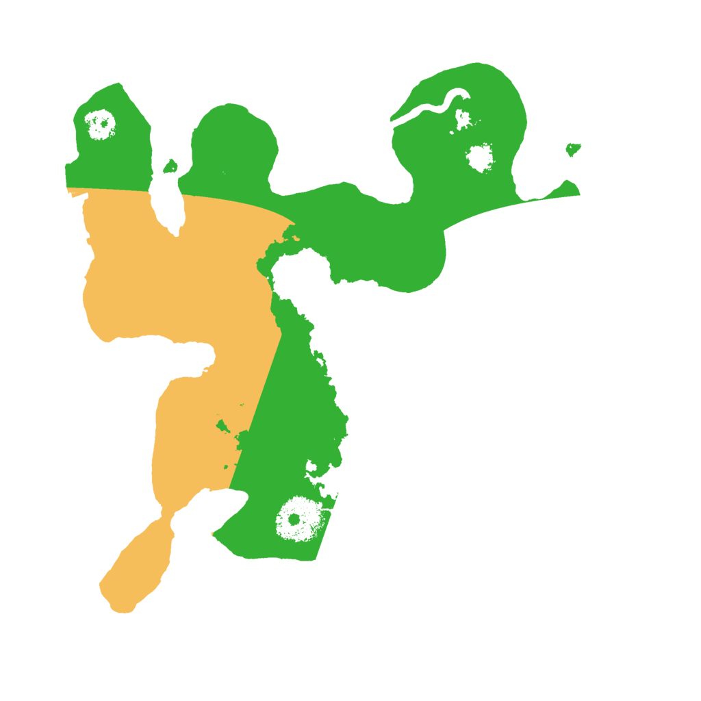 Biome Rust Map: Procedural Map, Size: 2400, Seed: 1795611770