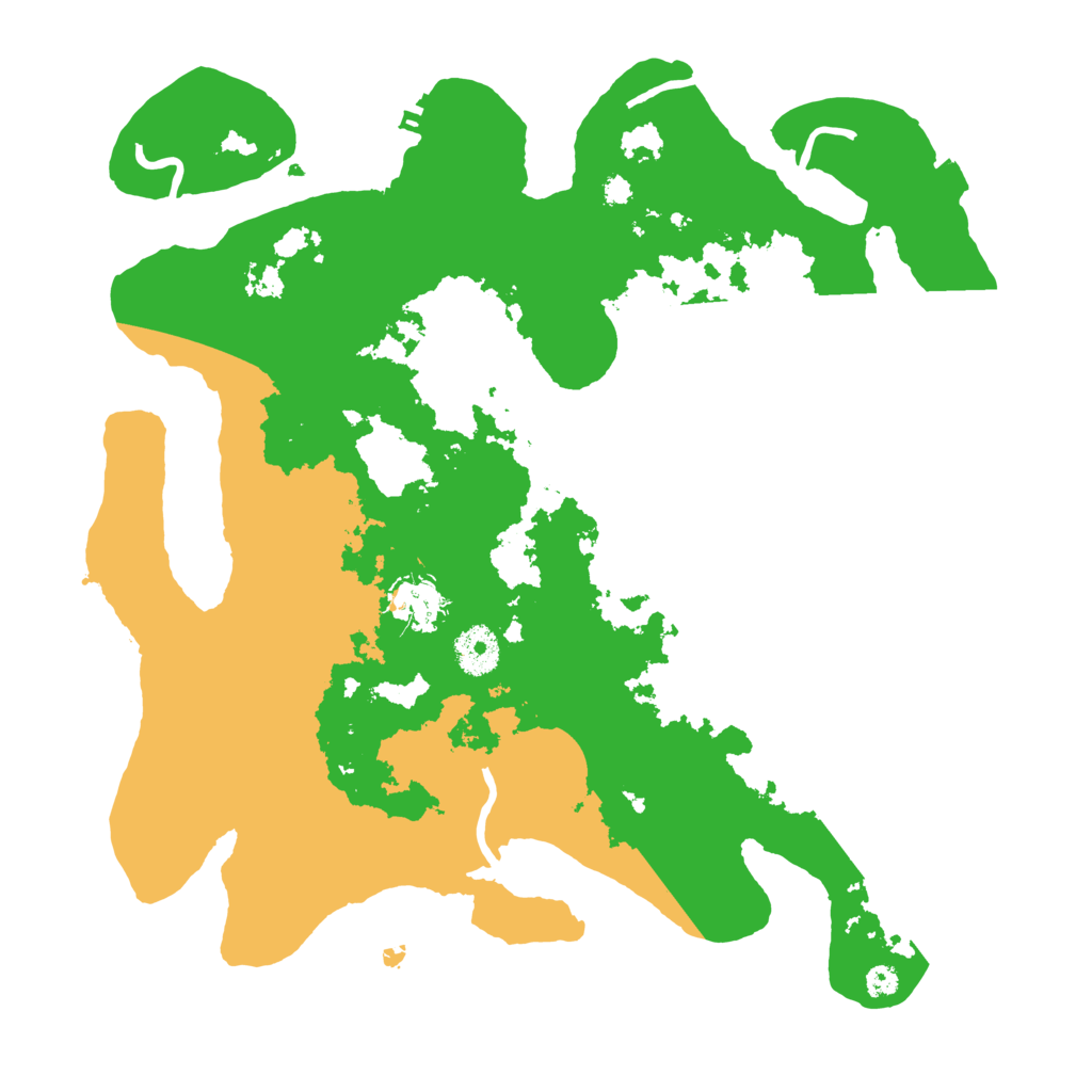 Biome Rust Map: Procedural Map, Size: 3500, Seed: 1712432774