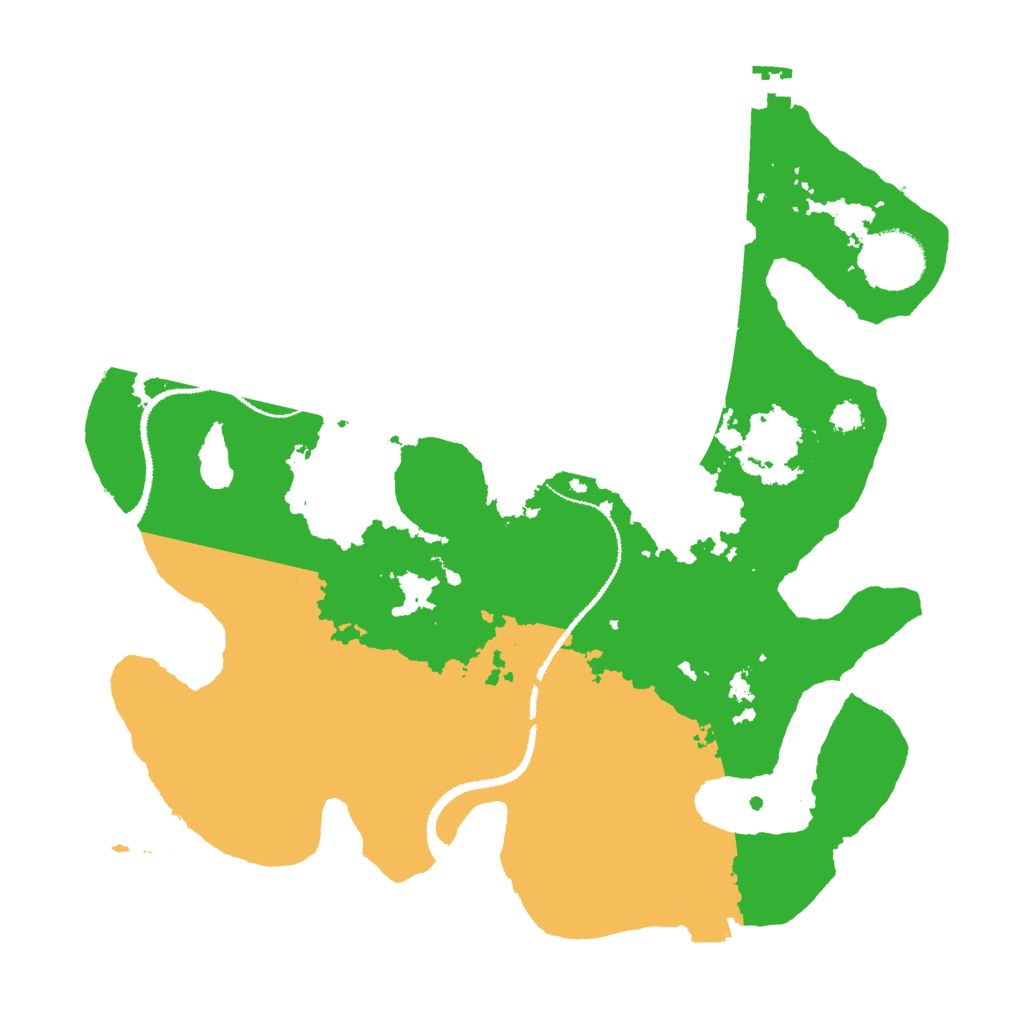 Biome Rust Map: Procedural Map, Size: 3000, Seed: 30972