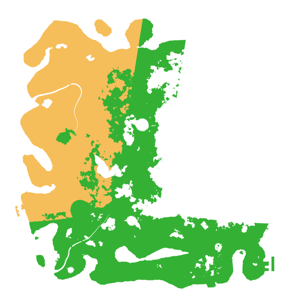 Biome Rust Map: Procedural Map, Size: 4250, Seed: 952325054