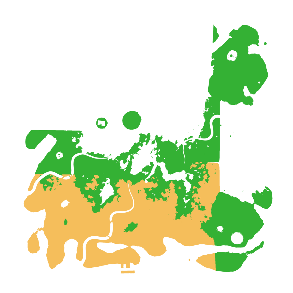 Biome Rust Map: Procedural Map, Size: 4250, Seed: 1516104175