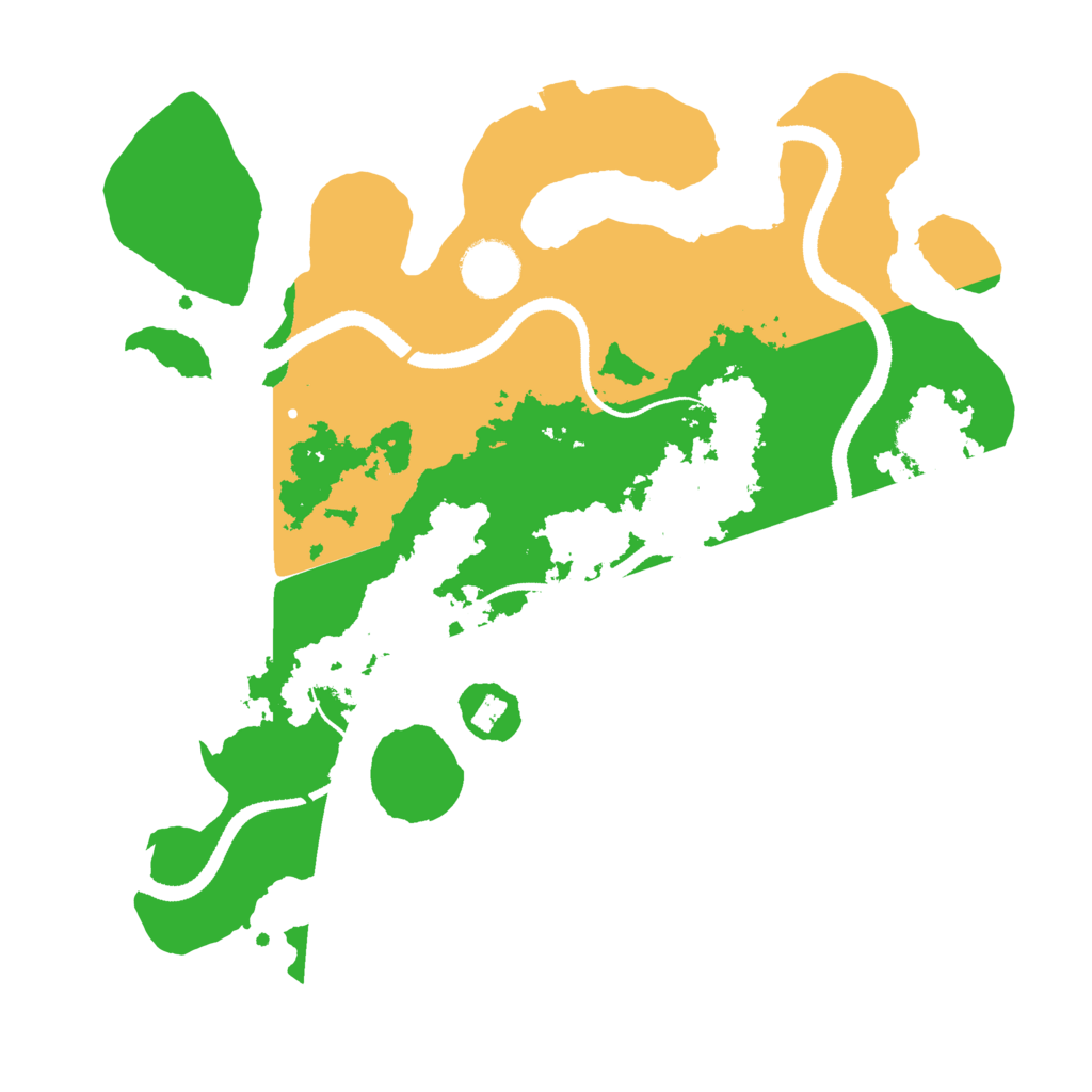 Biome Rust Map: Procedural Map, Size: 3300, Seed: 1383539662
