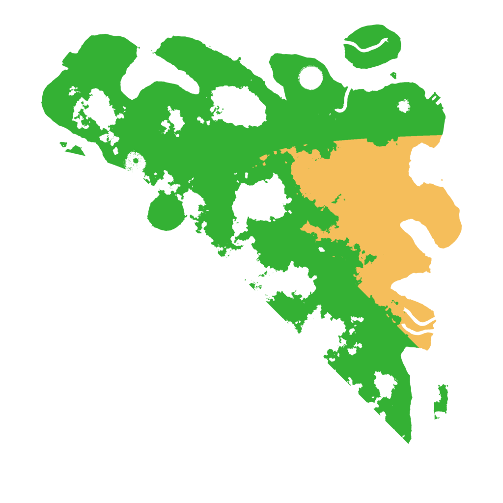 Biome Rust Map: Procedural Map, Size: 3750, Seed: 5733923