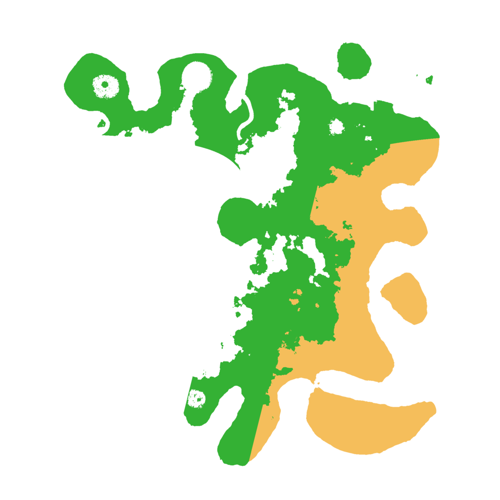 Biome Rust Map: Procedural Map, Size: 3000, Seed: 490679858