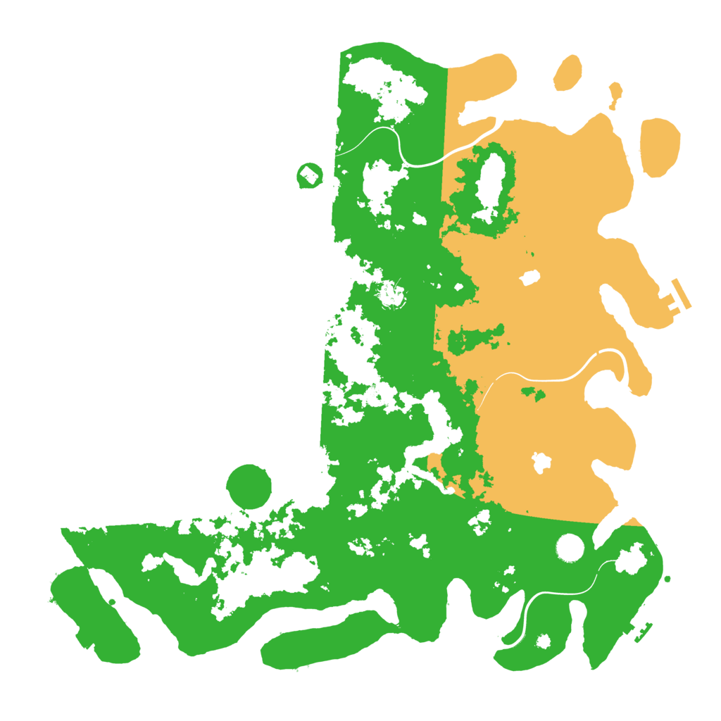Biome Rust Map: Procedural Map, Size: 4500, Seed: 925718372