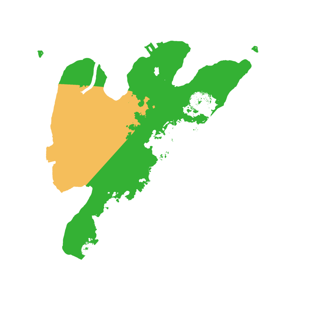 Biome Rust Map: Procedural Map, Size: 2300, Seed: 559791197