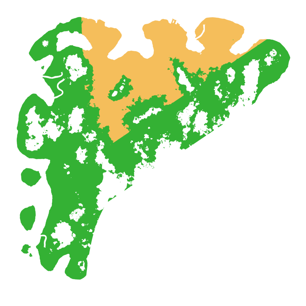 Biome Rust Map: Procedural Map, Size: 4500, Seed: 3459783