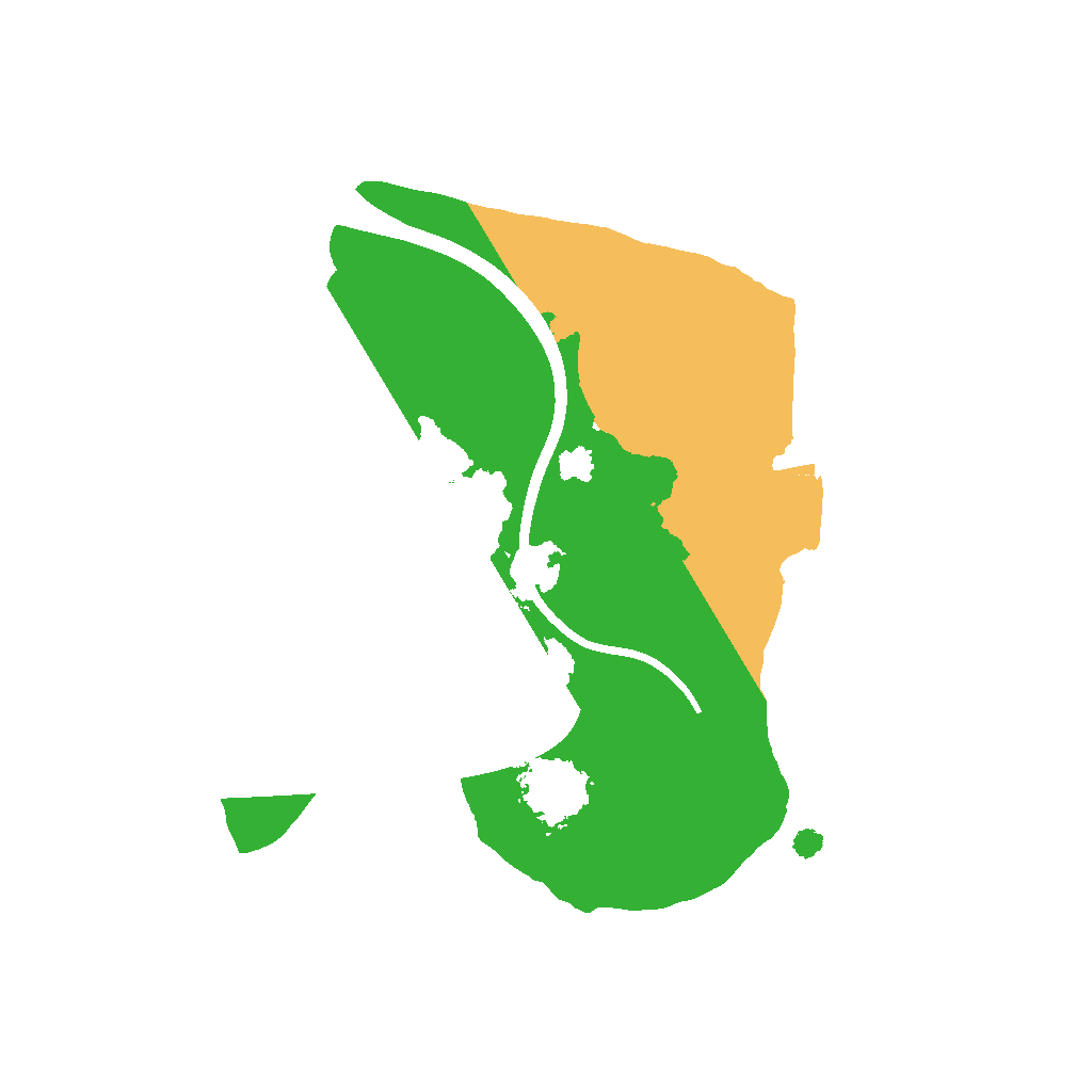 Biome Rust Map: Procedural Map, Size: 1500, Seed: 4819093