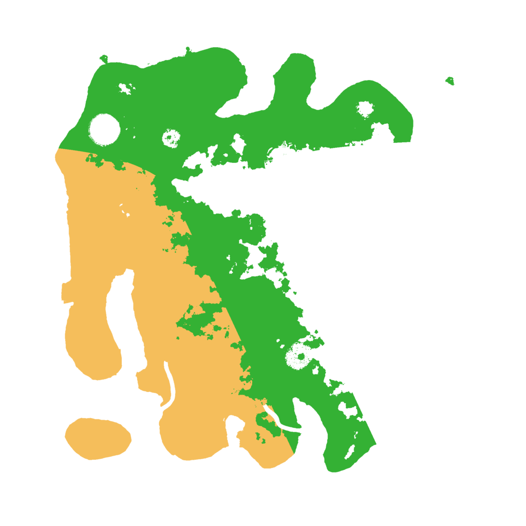 Biome Rust Map: Procedural Map, Size: 3000, Seed: 7238