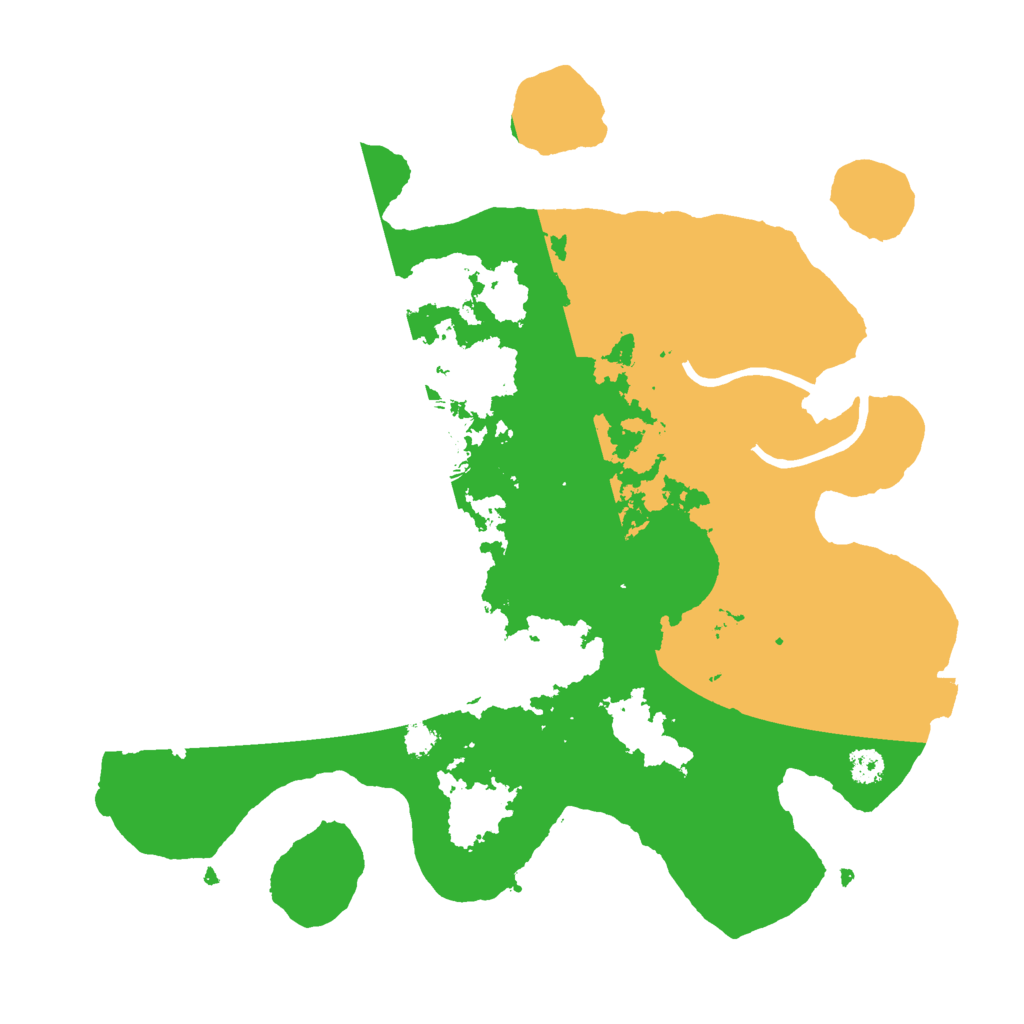 Biome Rust Map: Procedural Map, Size: 3000, Seed: 15731