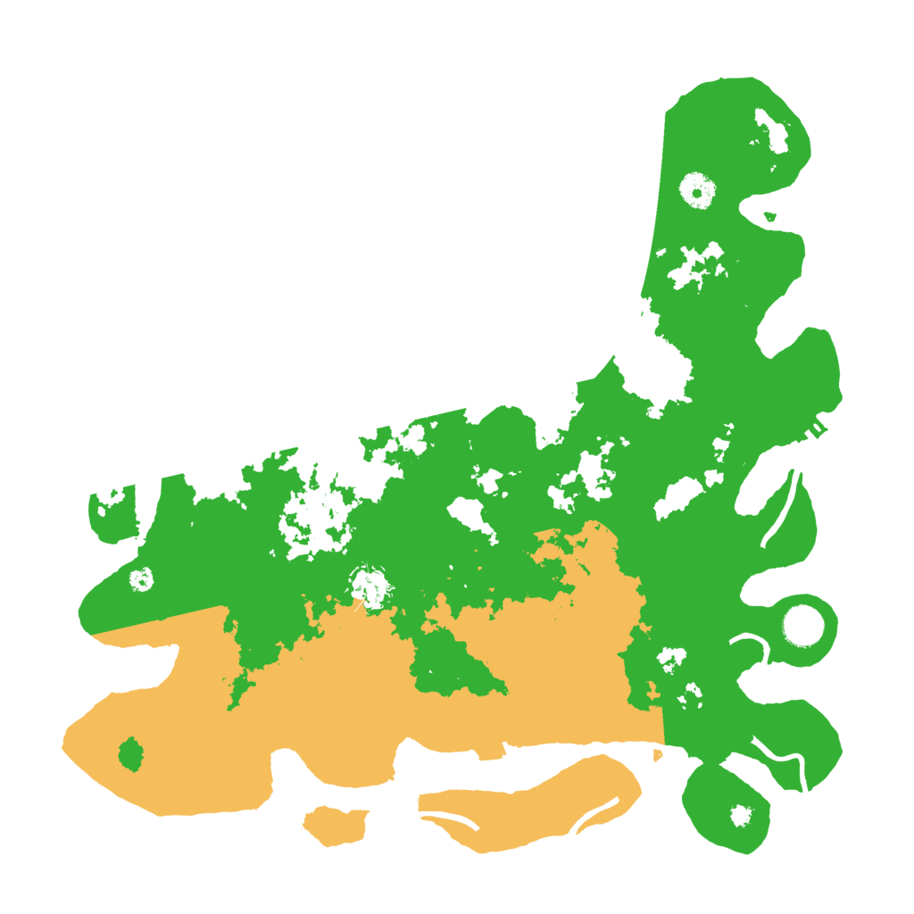 Biome Rust Map: Procedural Map, Size: 3900, Seed: 23583620