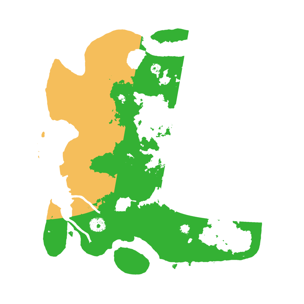 Biome Rust Map: Procedural Map, Size: 3000, Seed: 3872069