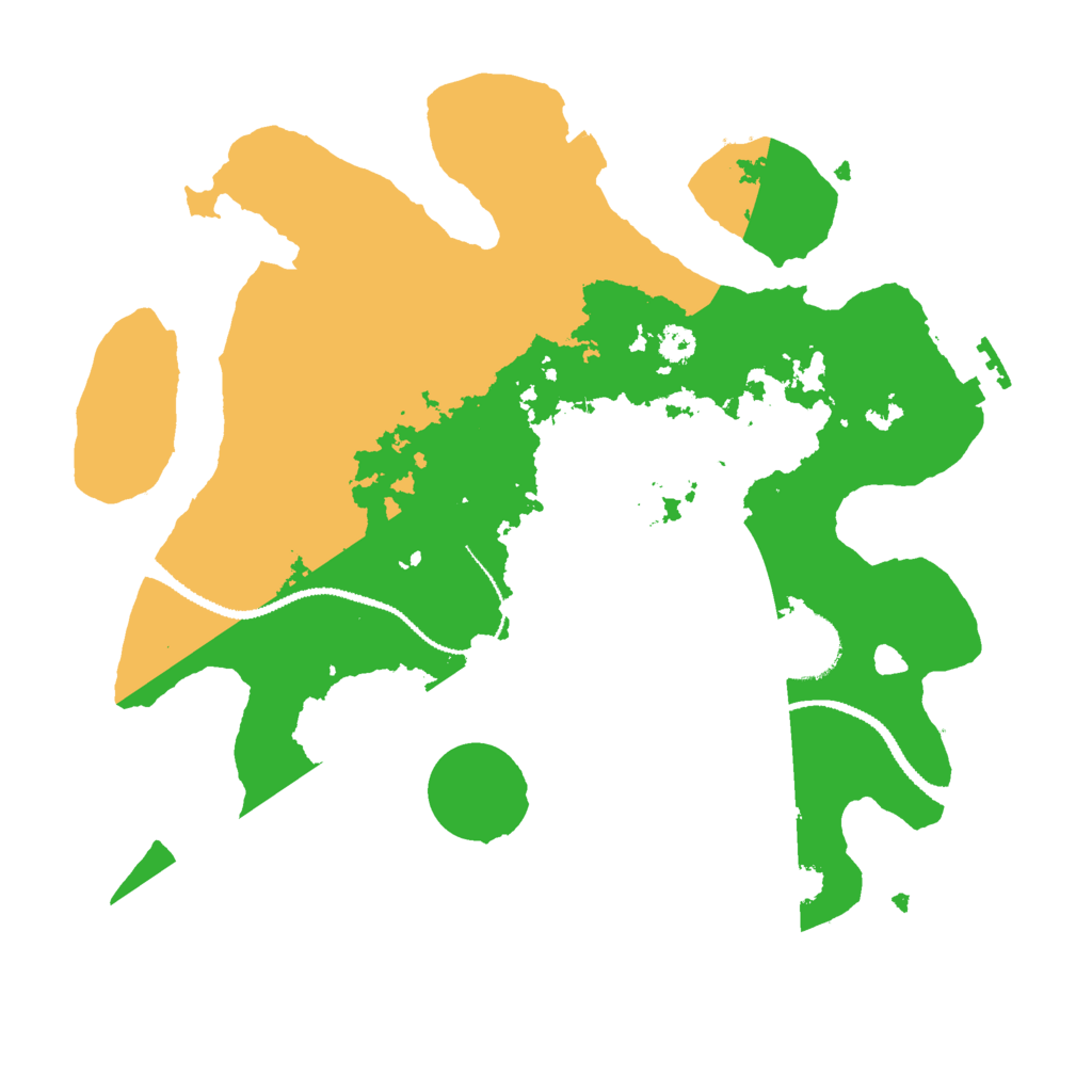 Biome Rust Map: Procedural Map, Size: 3000, Seed: 31439