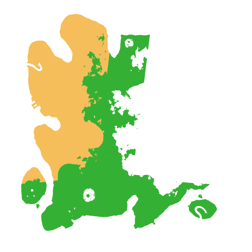 Biome Rust Map: Procedural Map, Size: 3000, Seed: 1451818867