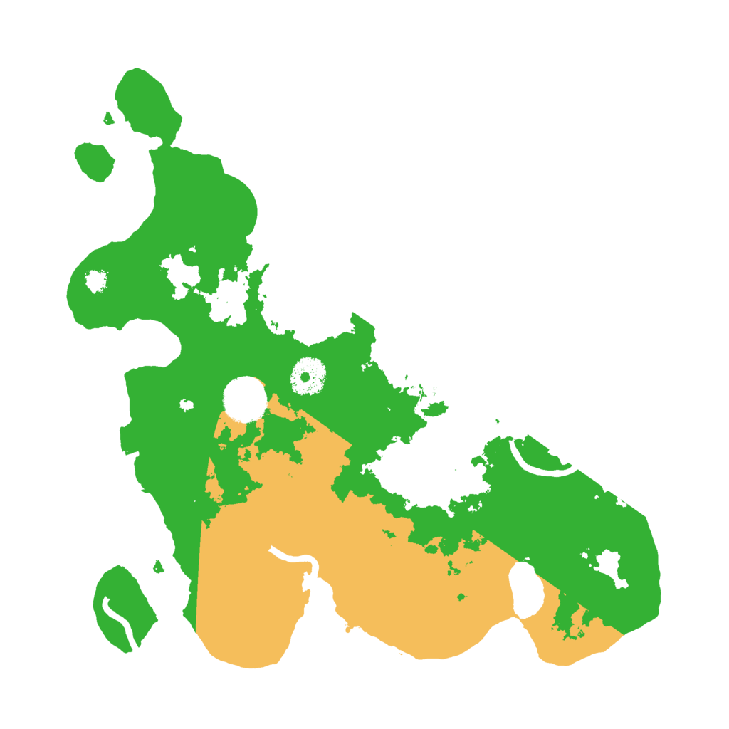 Biome Rust Map: Procedural Map, Size: 3000, Seed: 7587