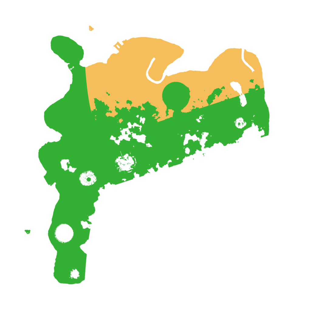 Biome Rust Map: Procedural Map, Size: 3000, Seed: 17620