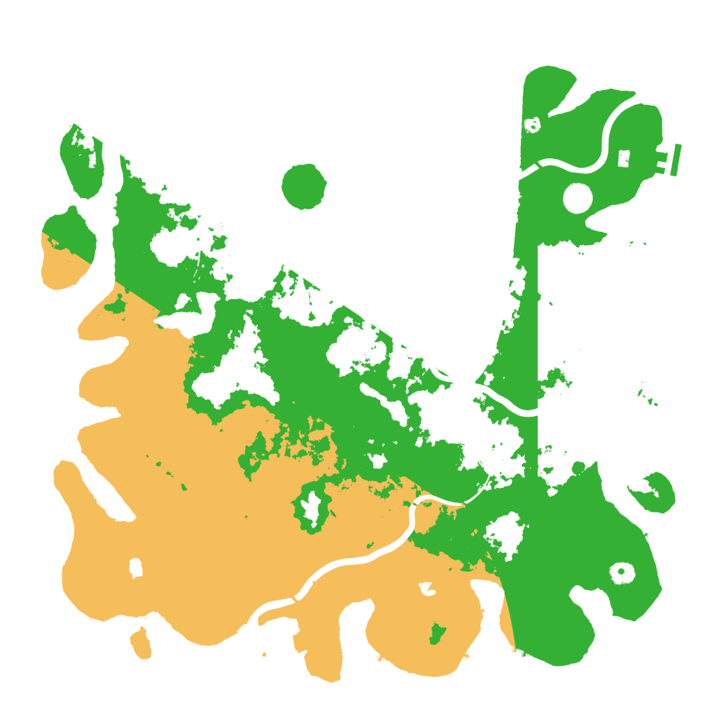 Biome Rust Map: Procedural Map, Size: 4500, Seed: 1016486912