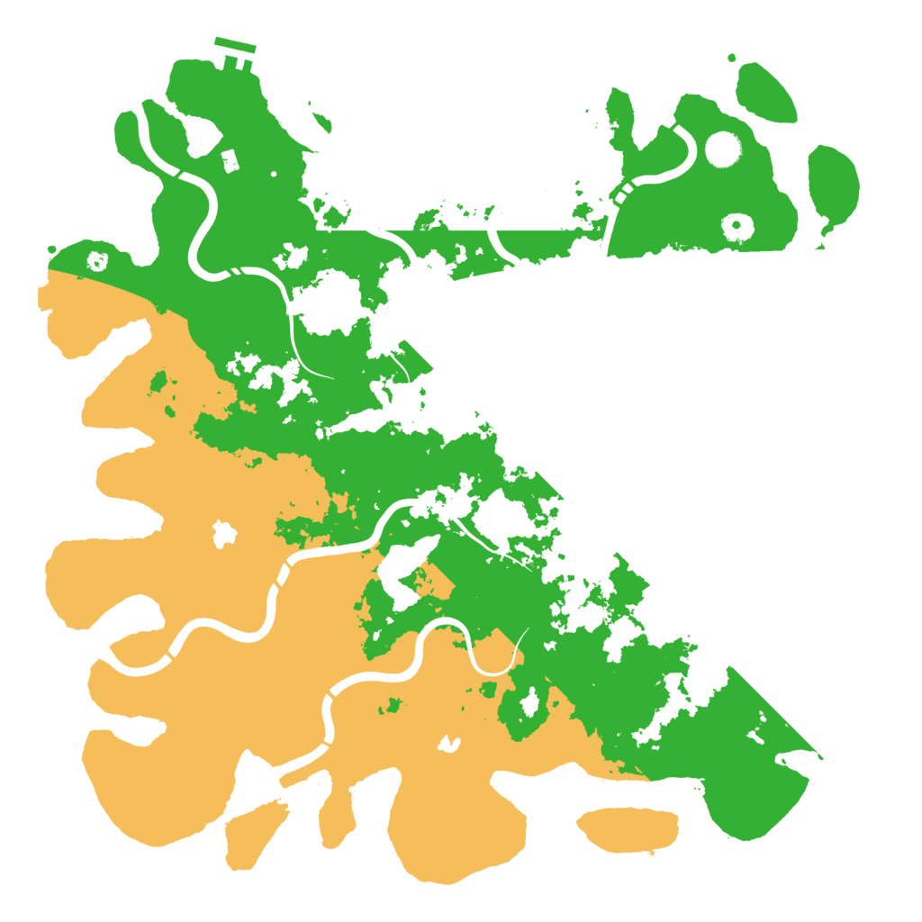 Biome Rust Map: Procedural Map, Size: 4500, Seed: 1845194115