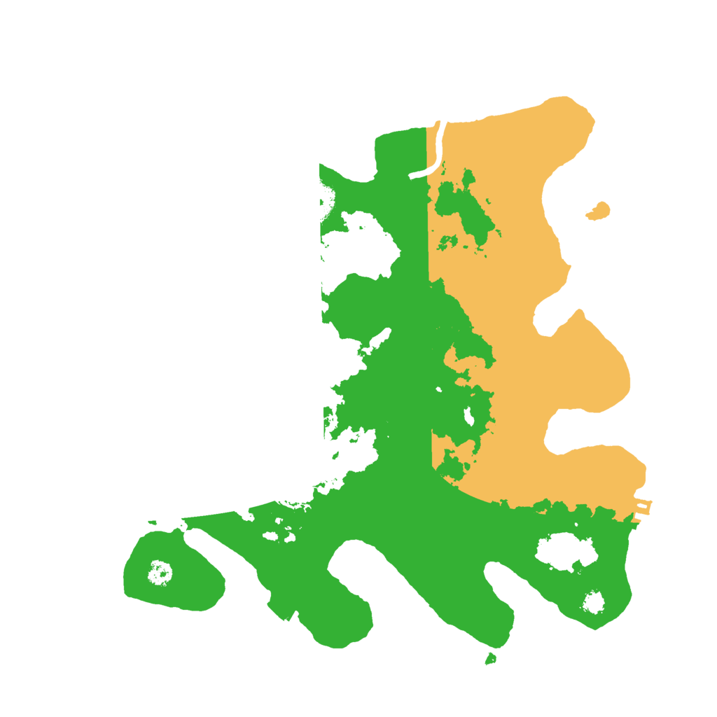 Biome Rust Map: Procedural Map, Size: 3000, Seed: 1374825187
