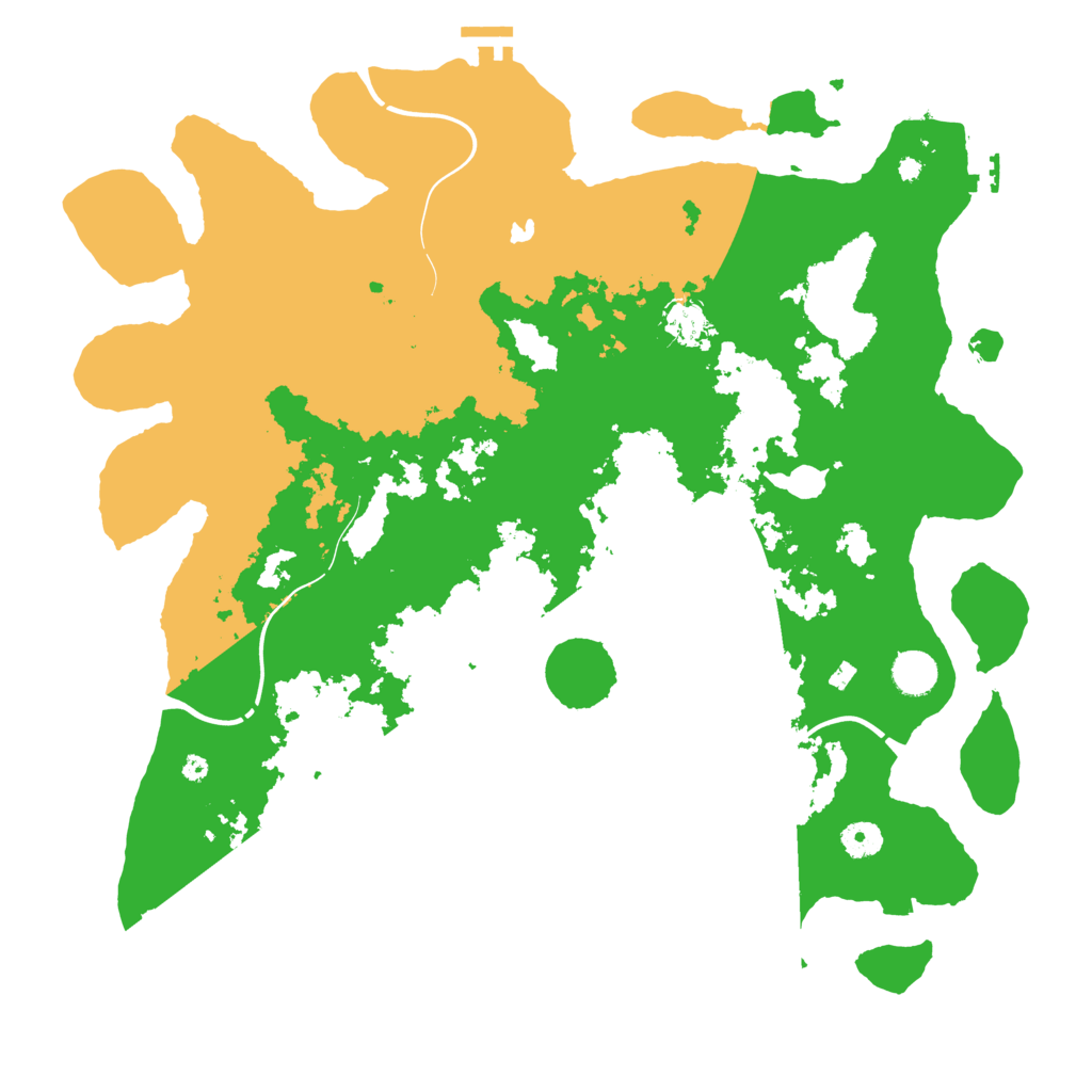 Biome Rust Map: Procedural Map, Size: 4250, Seed: 1791914342