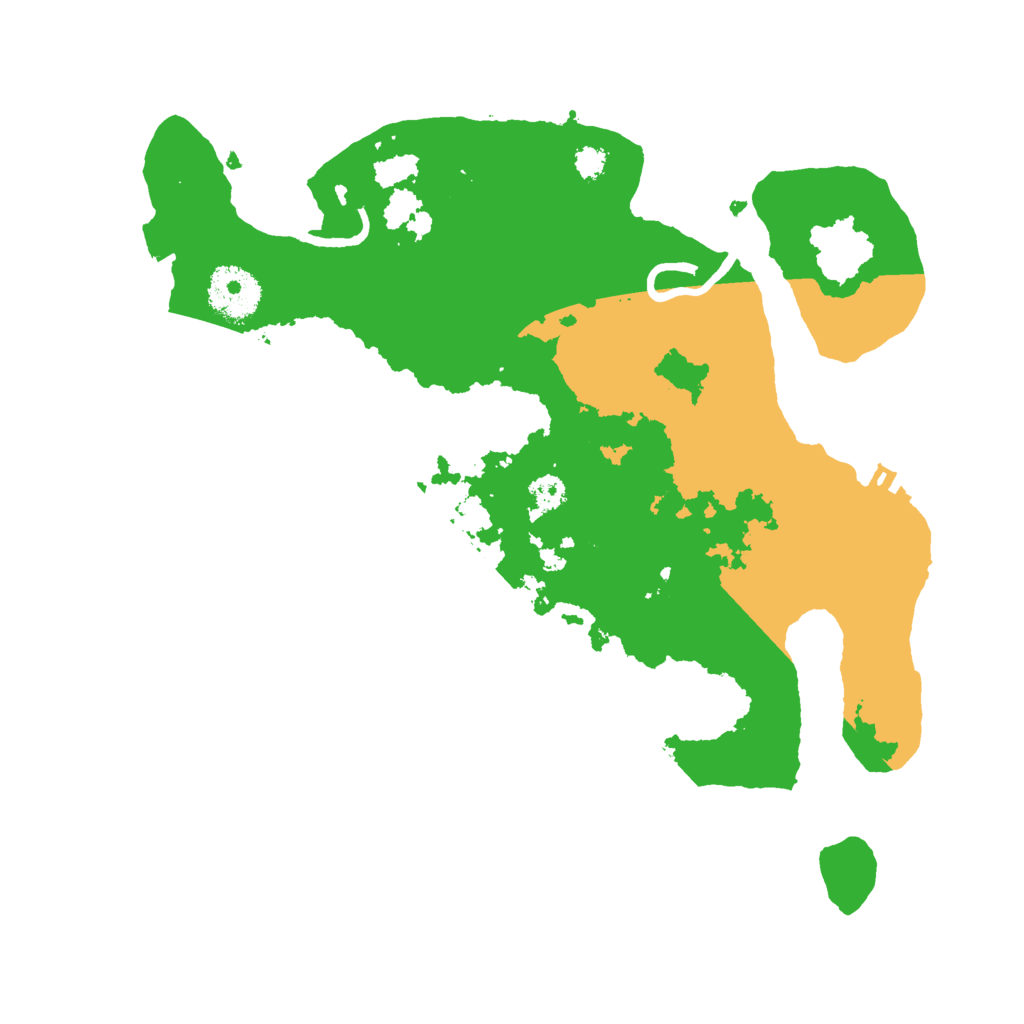 Biome Rust Map: Procedural Map, Size: 3000, Seed: 1789299913