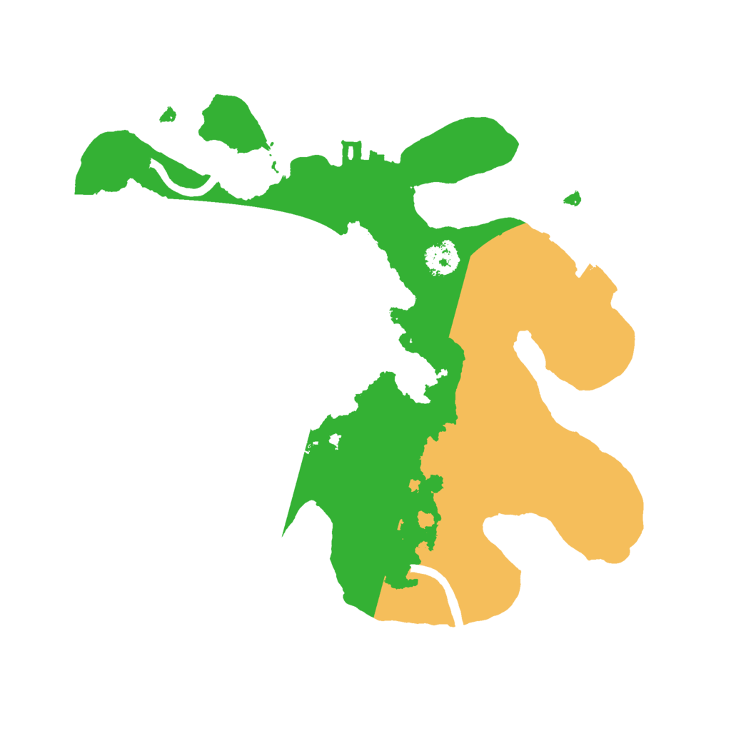 Biome Rust Map: Procedural Map, Size: 2250, Seed: 4000