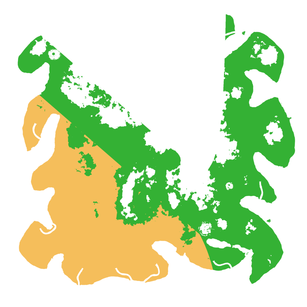 Biome Rust Map: Procedural Map, Size: 4250, Seed: 22118170