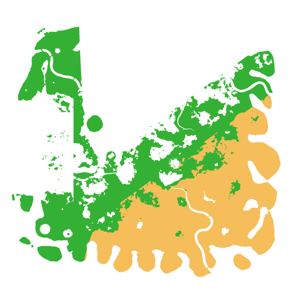 Biome Rust Map: Procedural Map, Size: 5000, Seed: 633366808