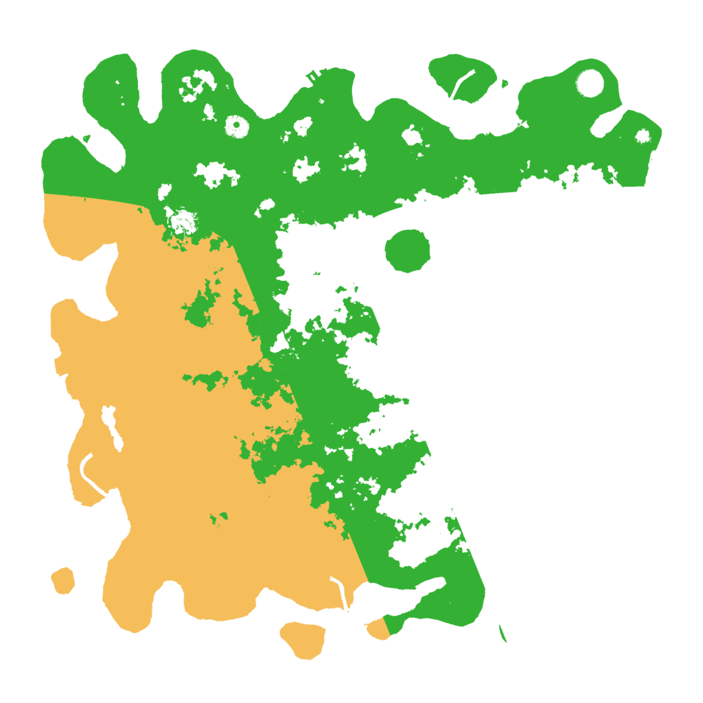 Biome Rust Map: Procedural Map, Size: 4500, Seed: 23502