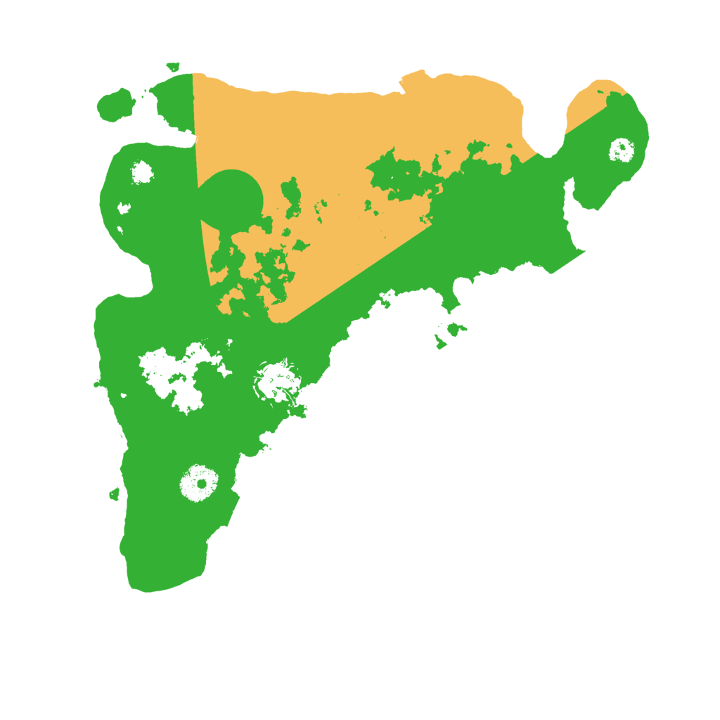 Biome Rust Map: Procedural Map, Size: 3000, Seed: 20120