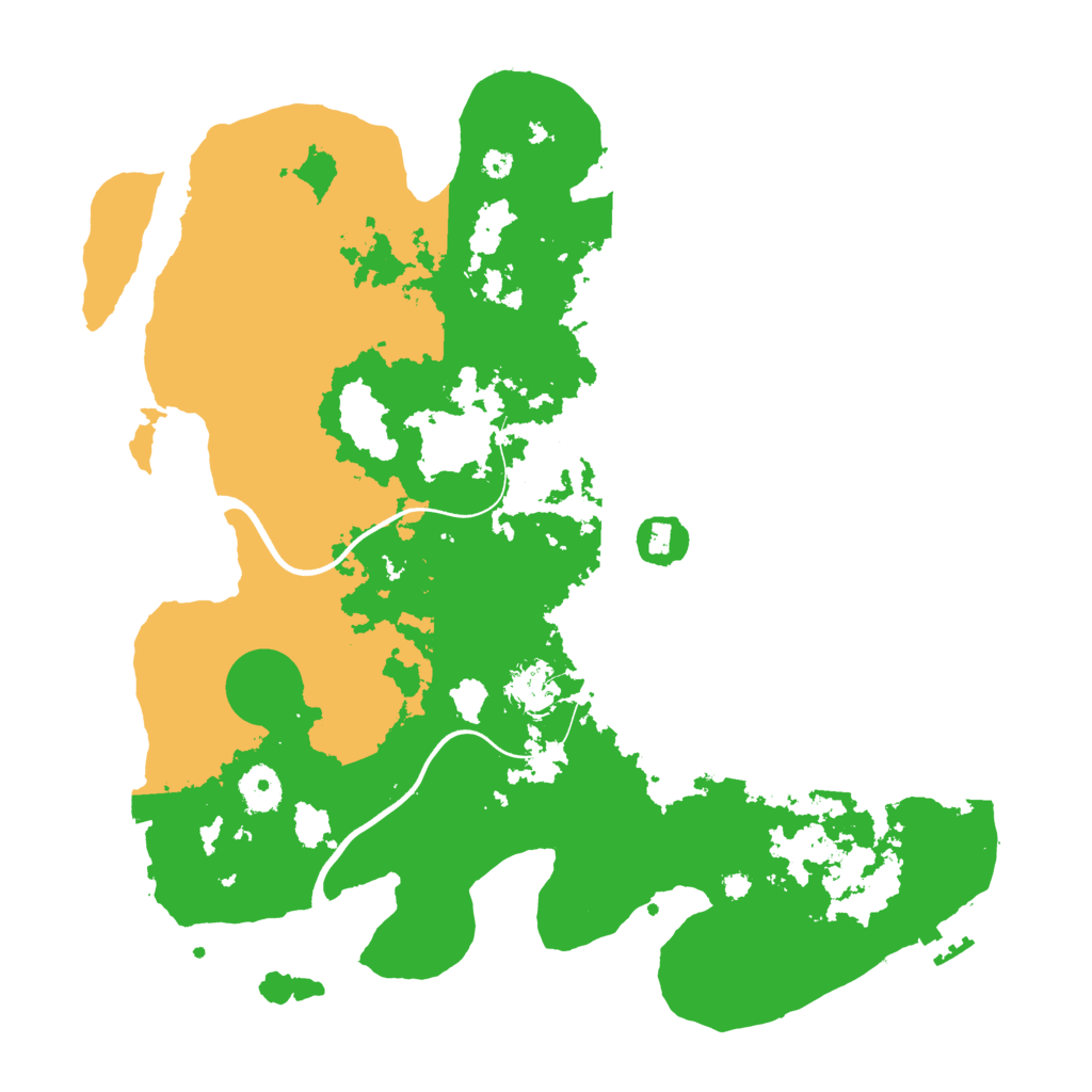 Biome Rust Map: Procedural Map, Size: 3750, Seed: 45654135