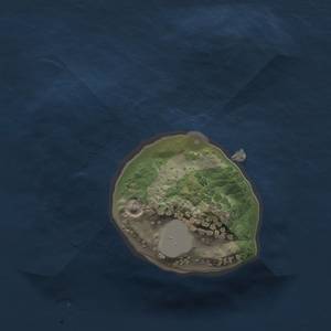 Thumbnail Rust Map: Procedural Map, Size: 1200, Seed: 15, 3 Monuments