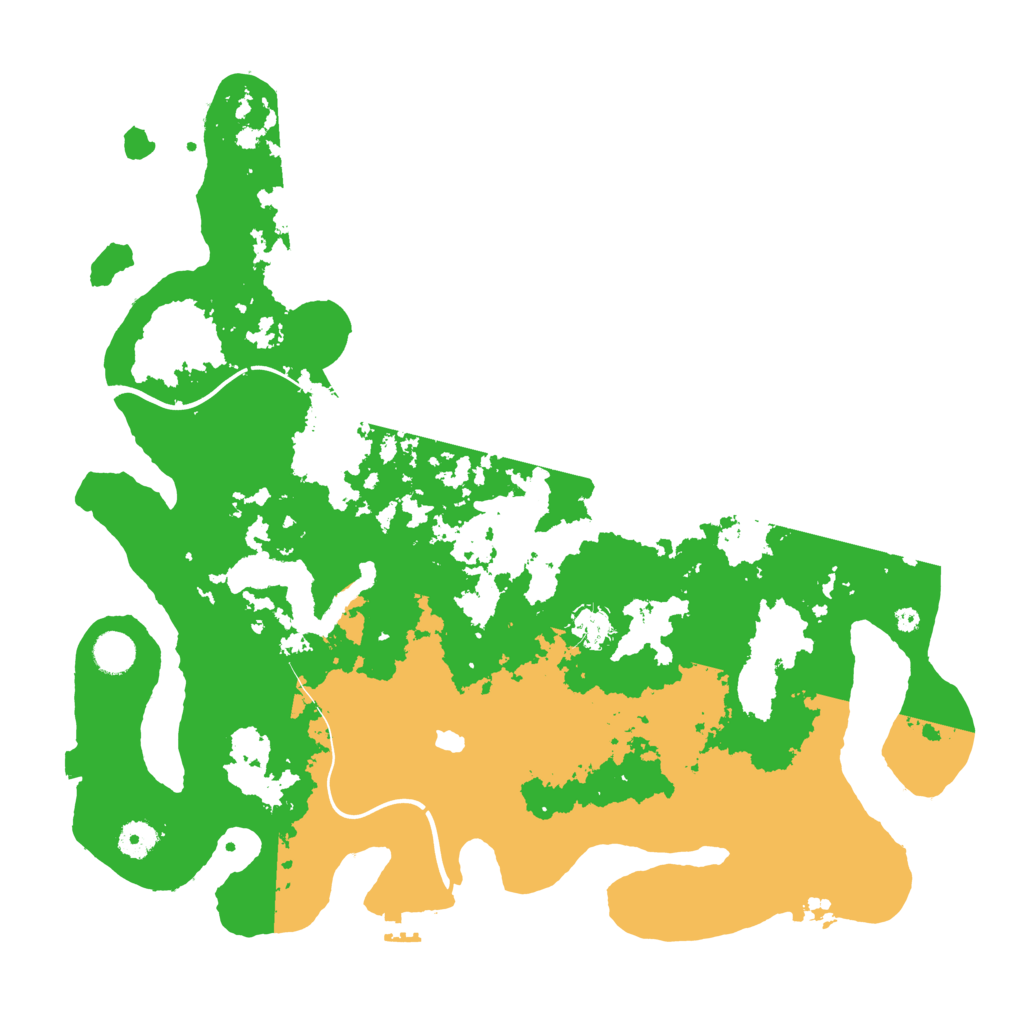 Biome Rust Map: Procedural Map, Size: 4250, Seed: 9488