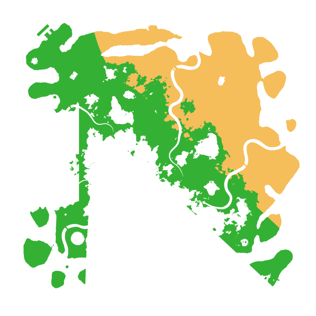 Biome Rust Map: Procedural Map, Size: 4300, Seed: 113706084