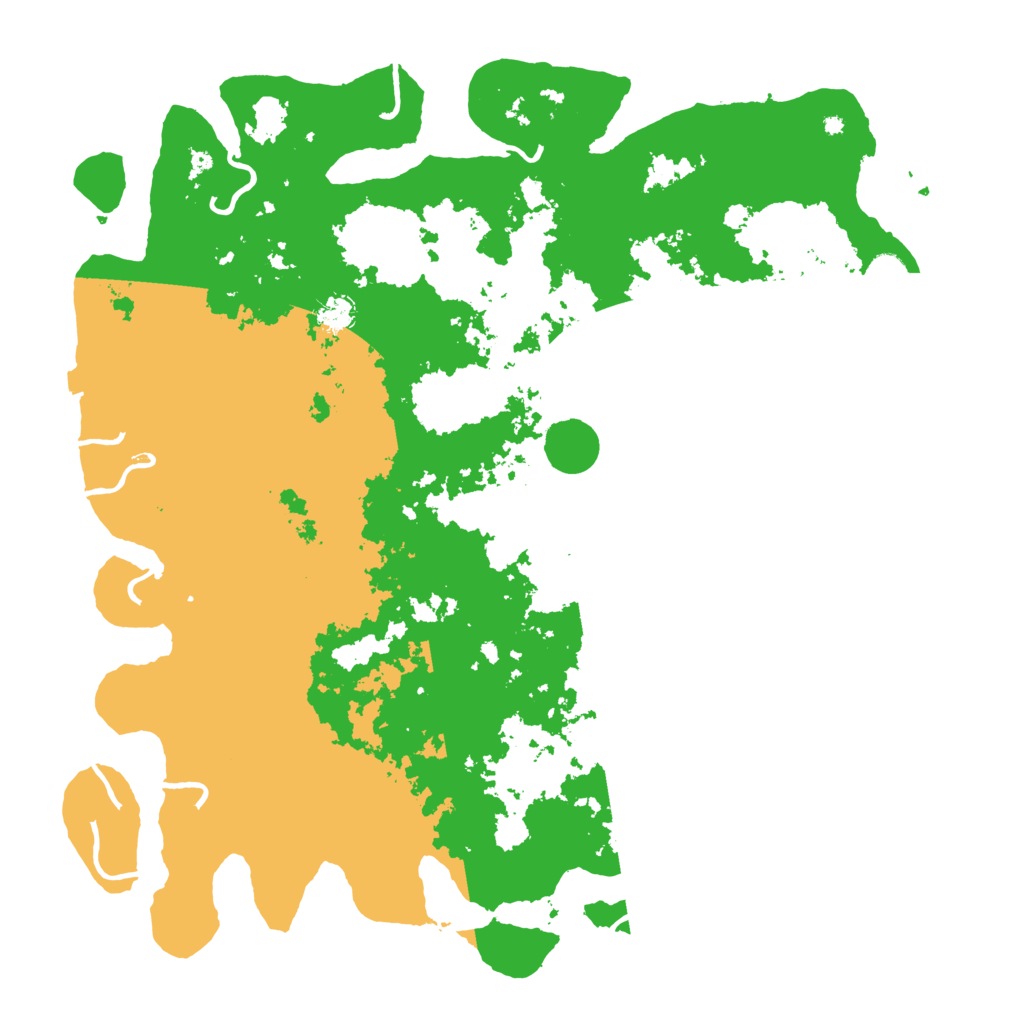 Biome Rust Map: Procedural Map, Size: 5000, Seed: 515911852