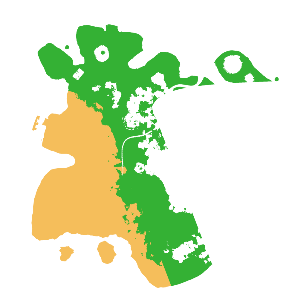 Biome Rust Map: Procedural Map, Size: 3000, Seed: 11876