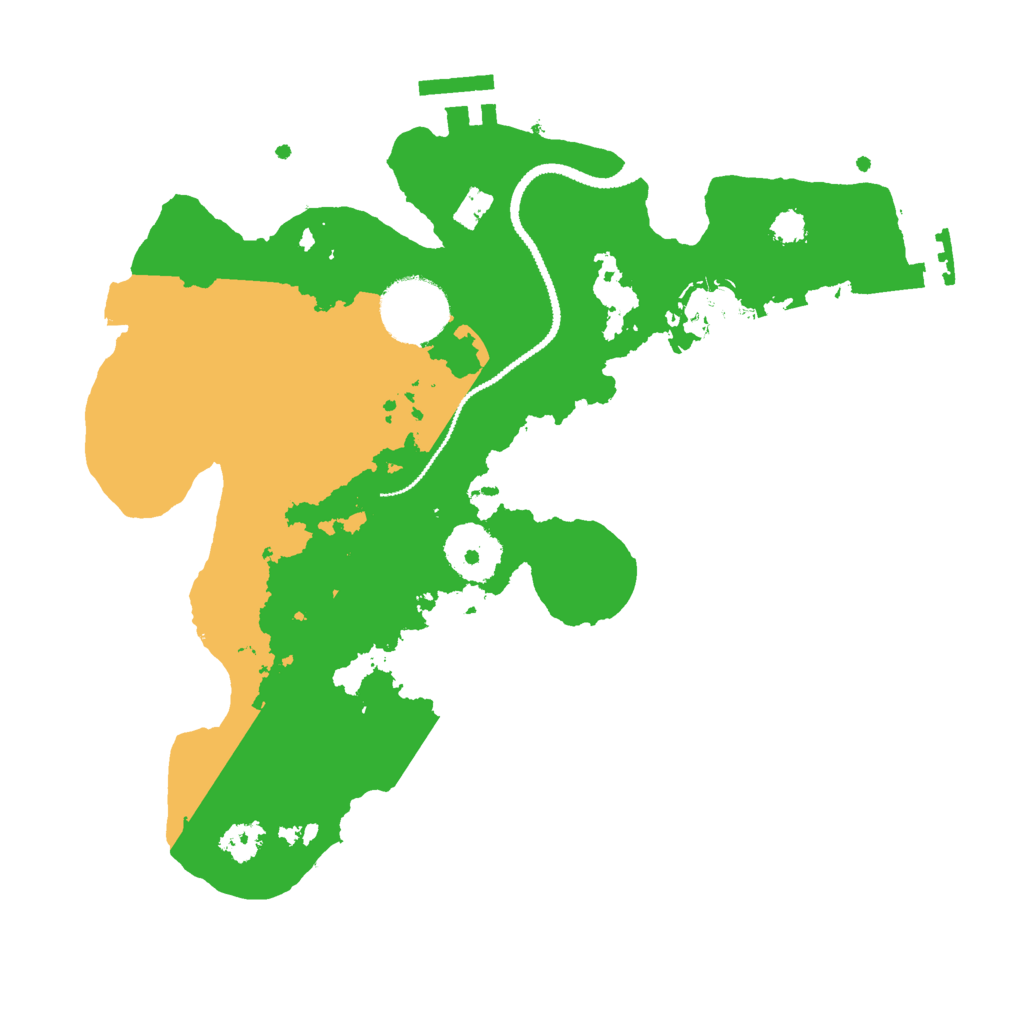 Biome Rust Map: Procedural Map, Size: 2750, Seed: 243631995