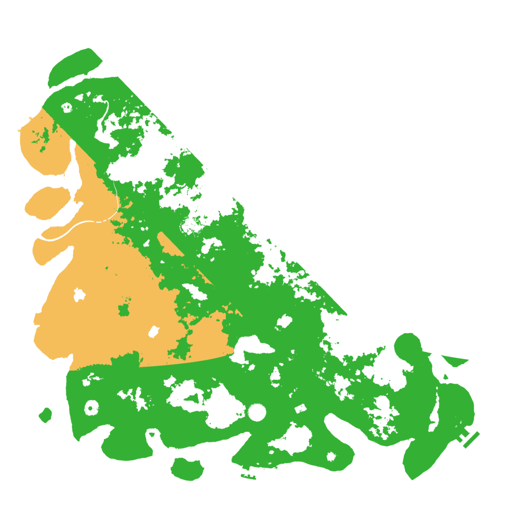 Biome Rust Map: Procedural Map, Size: 5000, Seed: 67234636