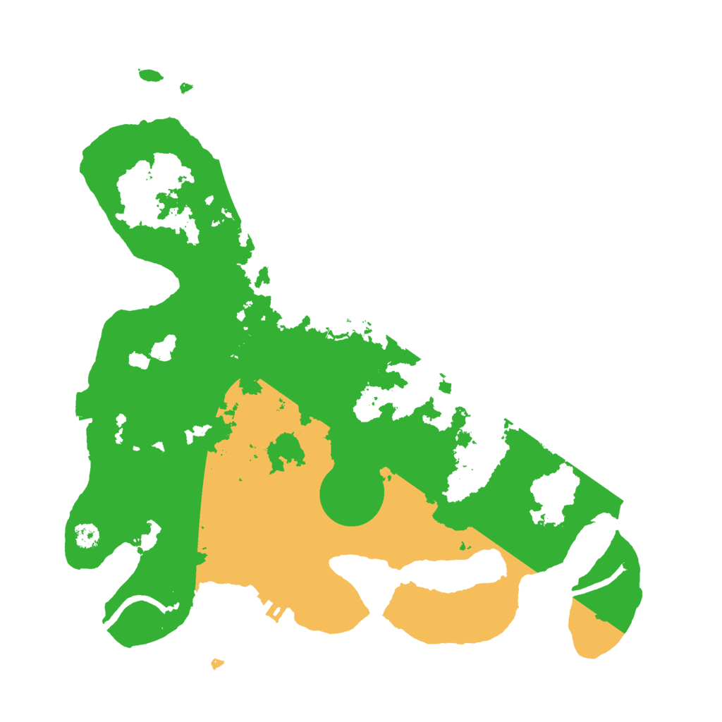 Biome Rust Map: Procedural Map, Size: 3000, Seed: 273438791