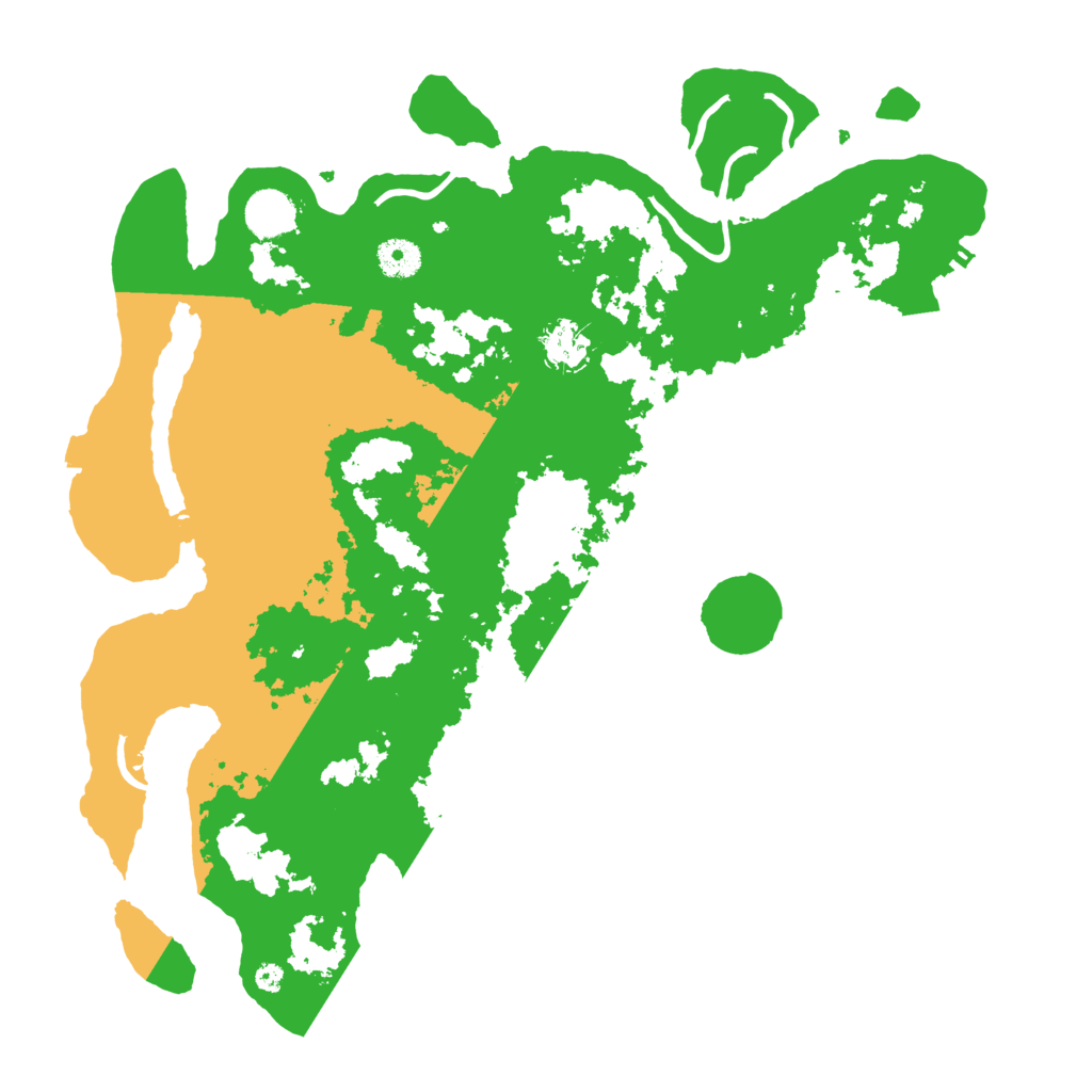 Biome Rust Map: Procedural Map, Size: 3950, Seed: 51038938