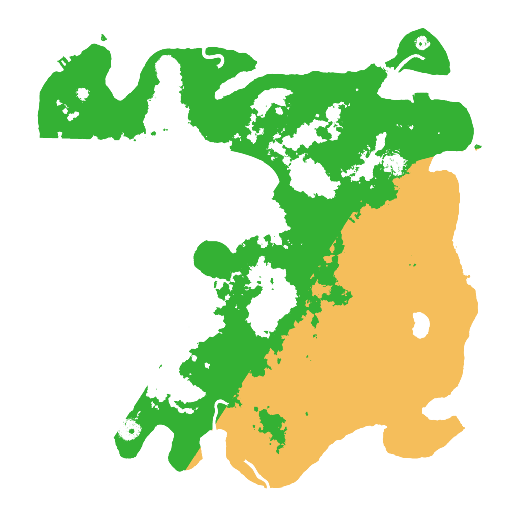 Biome Rust Map: Procedural Map, Size: 3850, Seed: 482427846