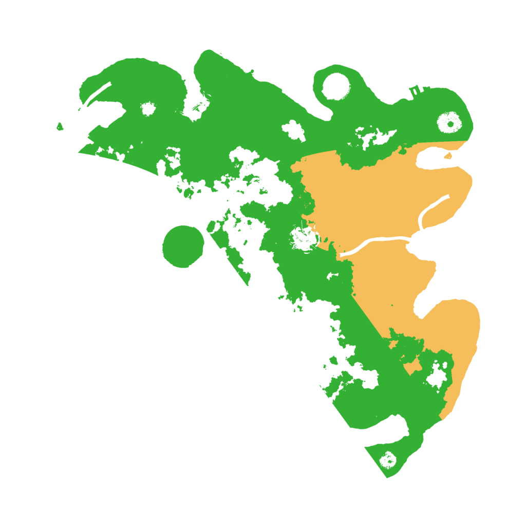 Biome Rust Map: Procedural Map, Size: 3500, Seed: 1792123914