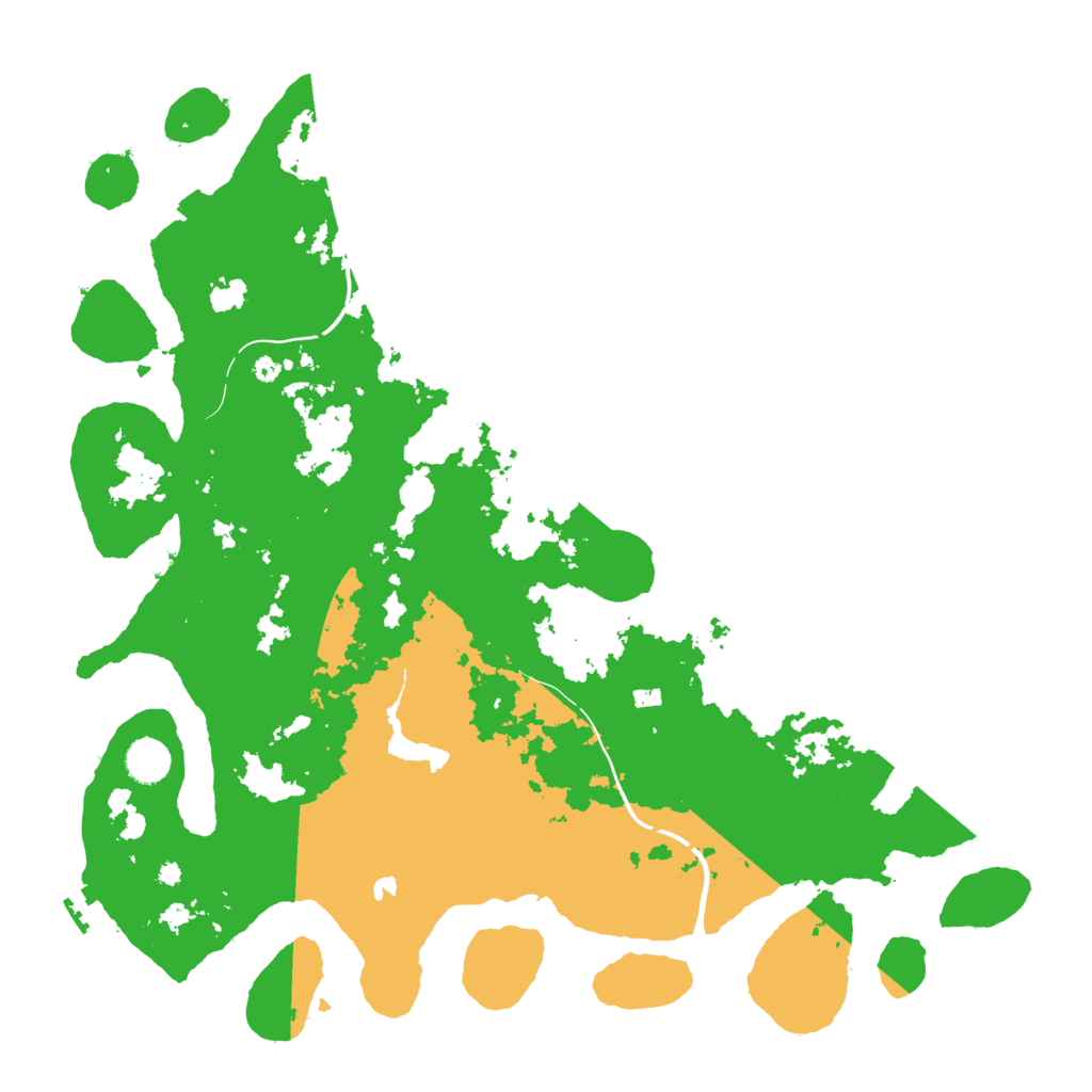 Biome Rust Map: Procedural Map, Size: 4250, Seed: 1729