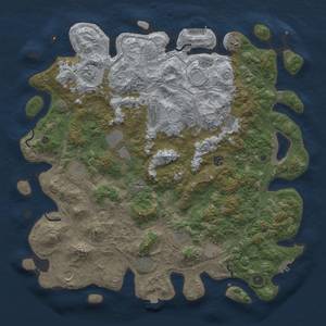 Thumbnail Rust Map: Procedural Map, Size: 4750, Seed: 839609687, 19 Monuments