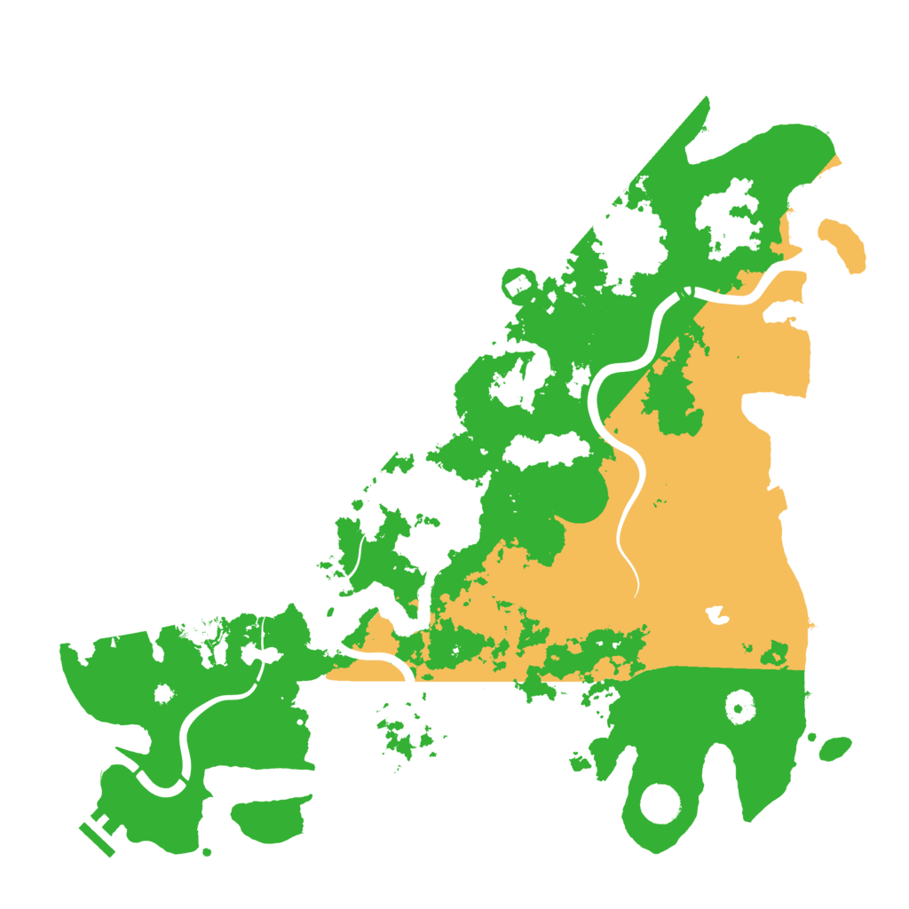 Biome Rust Map: Procedural Map, Size: 4250, Seed: 9144329