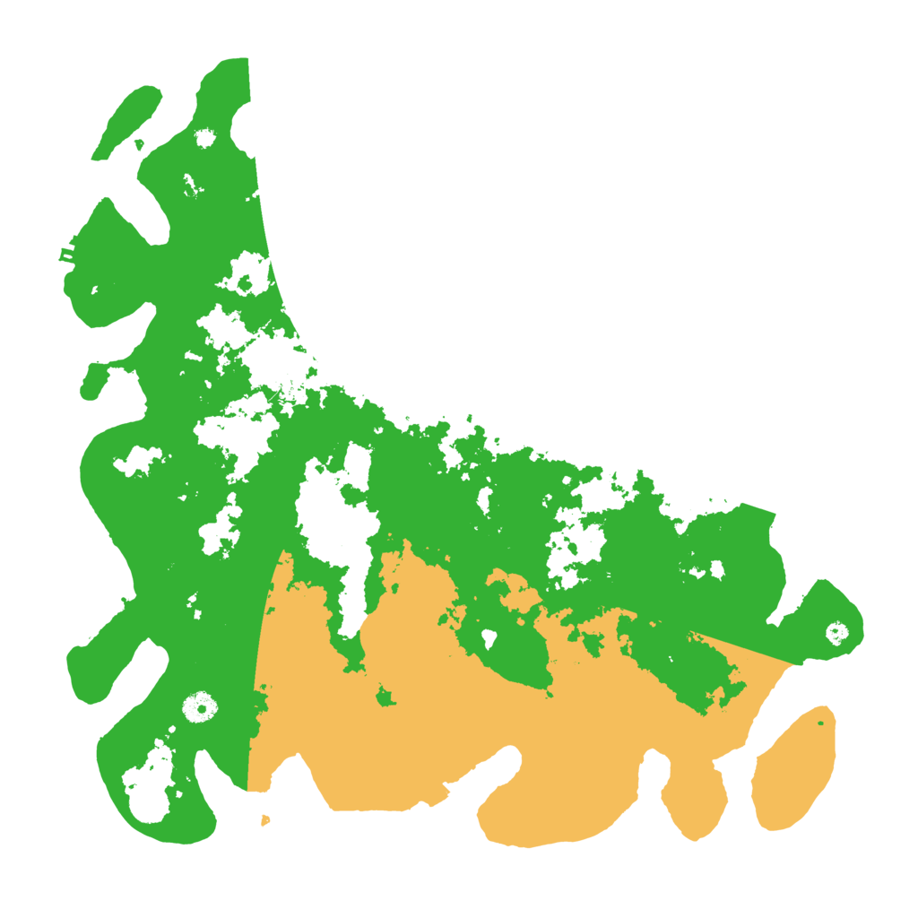 Biome Rust Map: Procedural Map, Size: 4300, Seed: 32169420